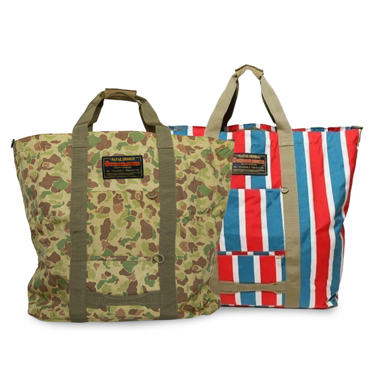 NATAL DESIGN - NATAL DESIGN　Kamping Big Tote Bag NATAL DESIGN Kamping Big Tote Bag | Brownfloor clothing