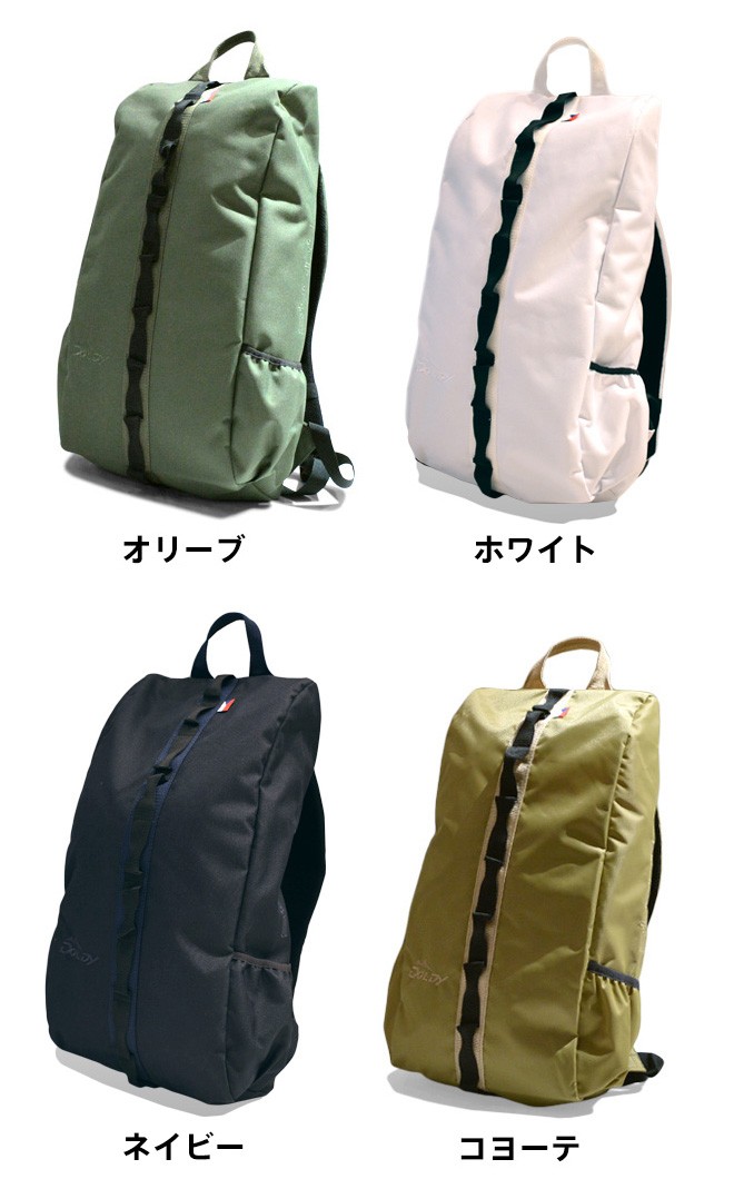 ドルディ DOLDY STONE SLIM / バックパック リュック : BROWN
