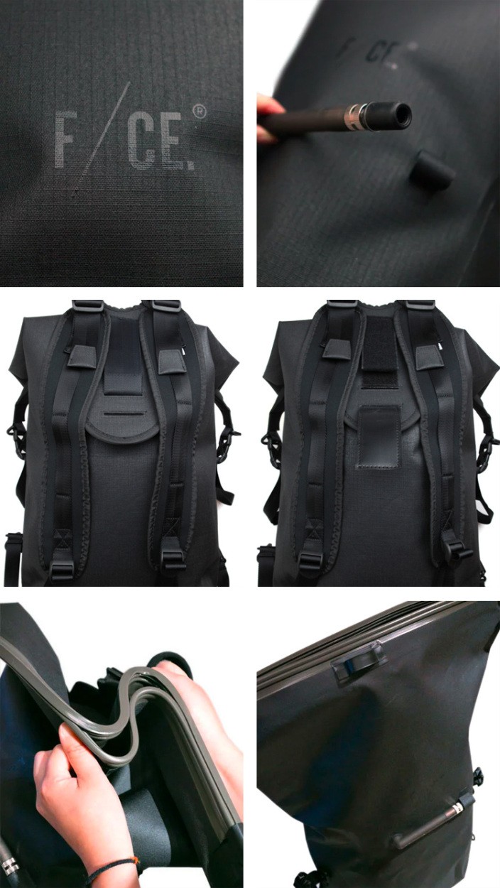 ficouture（フィクチュール） F/CE. エフシーイー NO SEAM ZIP LOCK