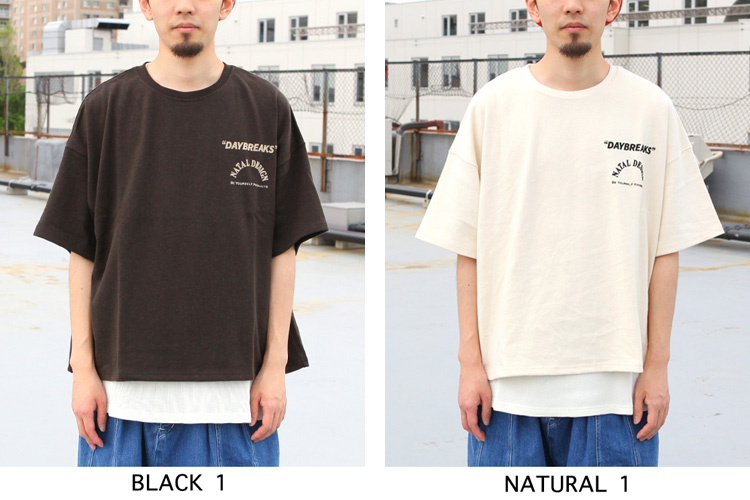 natal design ネイタルデザイン NATAL DESIGN Tシャツ HEMP WIDE