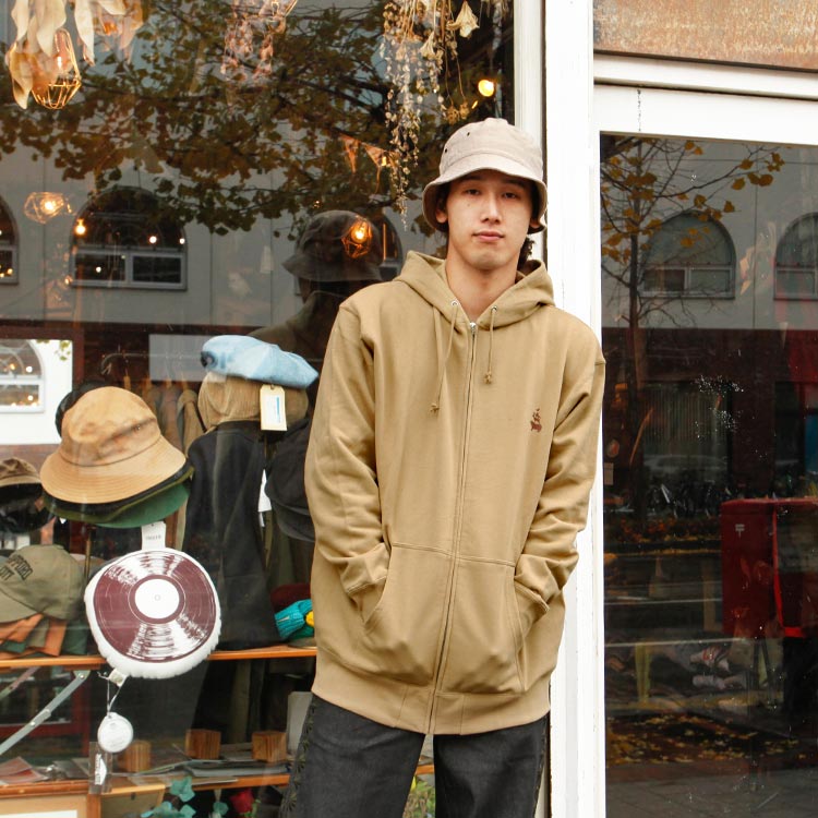 Natural Bicycle（ナチュラルバイシクル） トップス ジップパーカ EZO