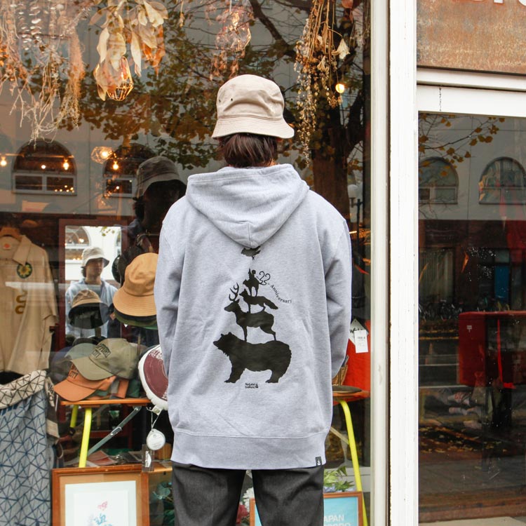 Natural Bicycle（ナチュラルバイシクル） トップス ジップパーカ EZO