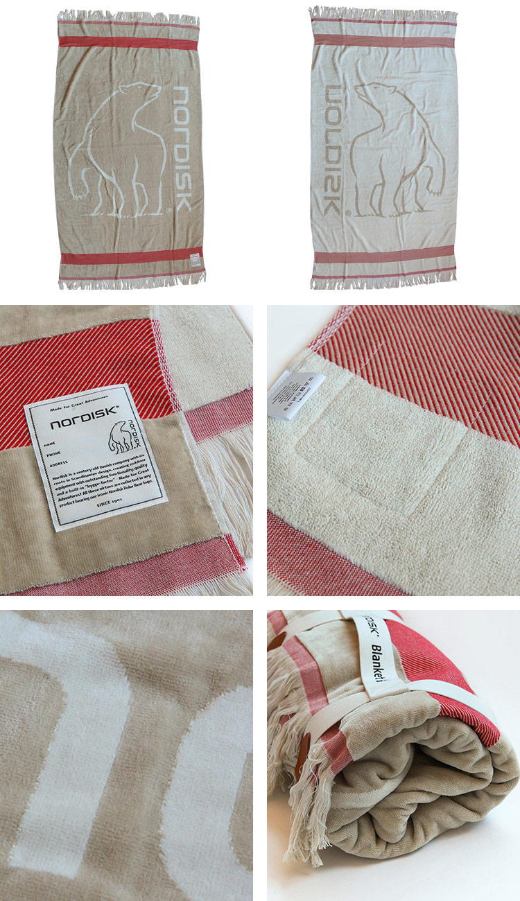 NORDISK ノルディスク タオルブランケット PILE BLANKET : BROWN