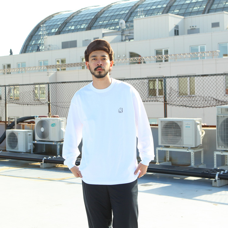 ノルディスク NORDISK トップス ロンT EMBROIDERY LOGO L/S
