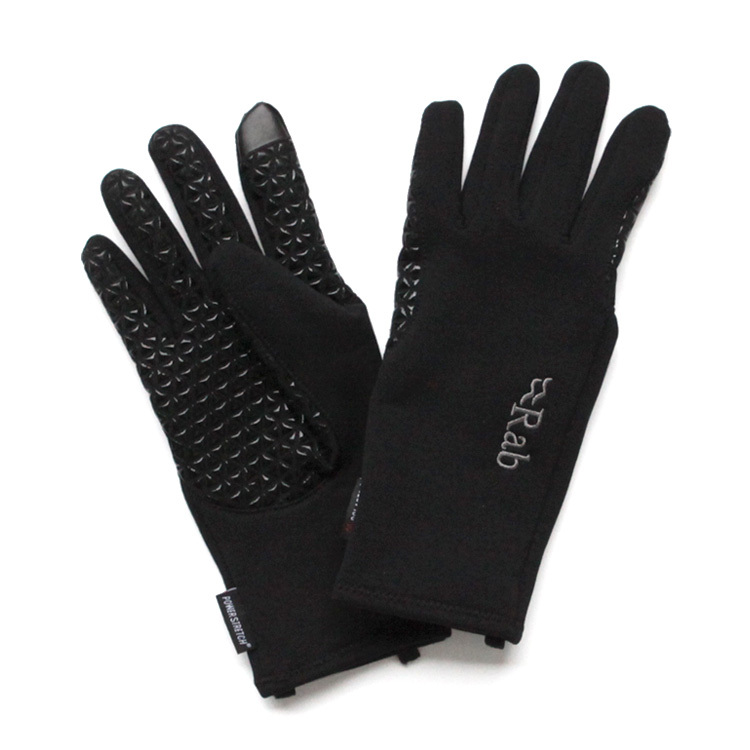 Rab ラブ 手袋 グローブ Power Stretch Contact Grip Glove :qah-53:BROWN FLOOR 通販  