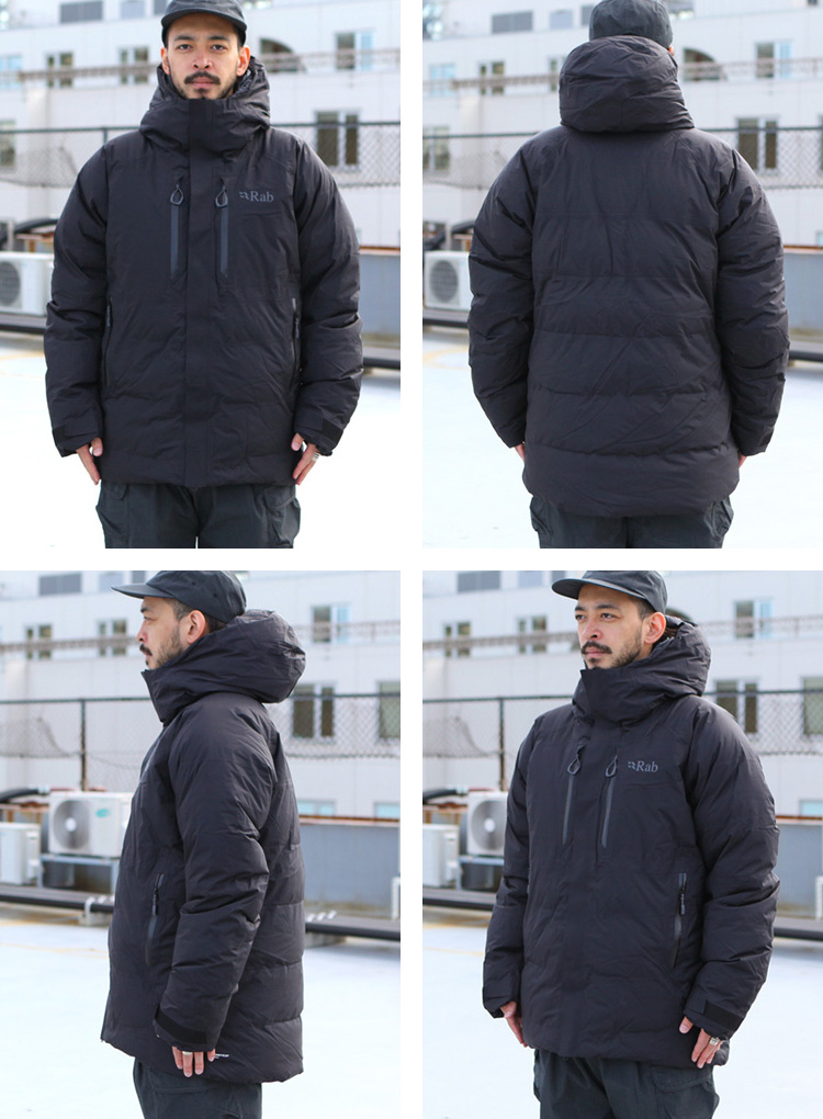 Rab ラブ アウター ダウンジャケット Batura Jacket : BROWN