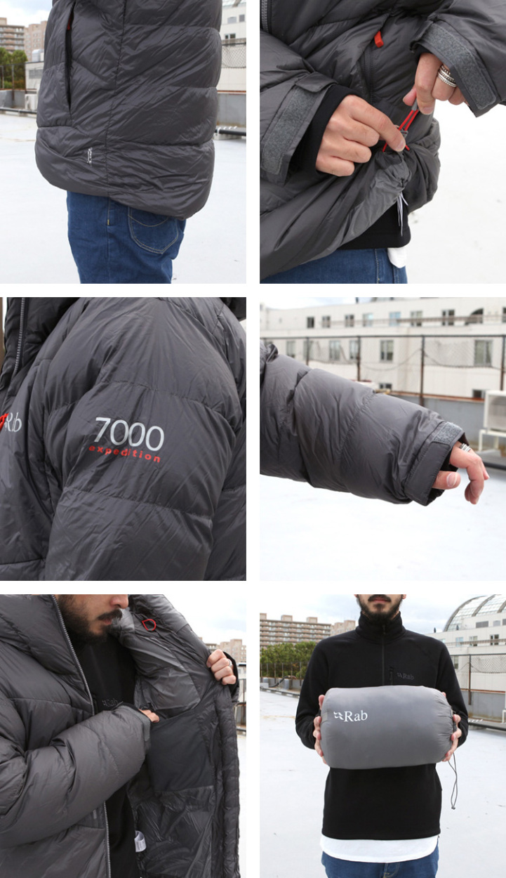 Rab ラブ アウター ダウンジャケット Expedition 7000 Jacket