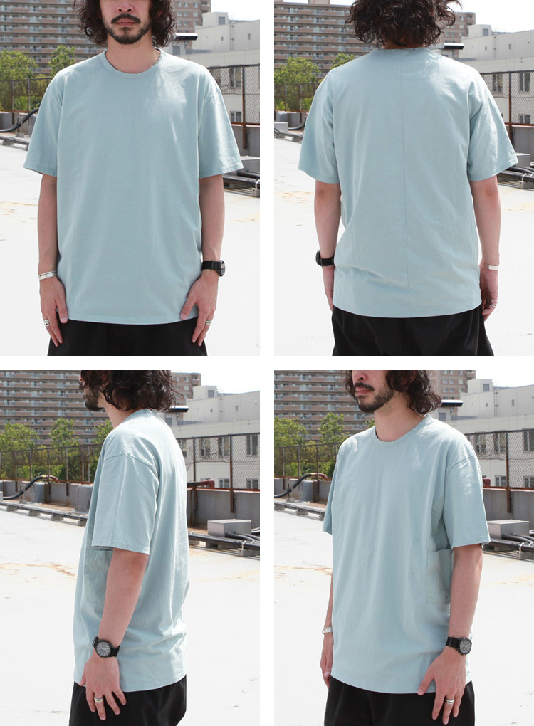 remilla レミーラ トップス Tシャツ カバーポケットTee : BROWN