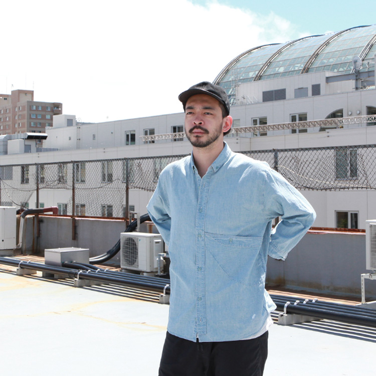 remilla（レミーラ） シャツ トップス 八分ポットシャツ : BROWN FLOOR