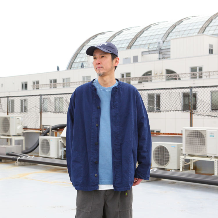 新品 remilla レミーラ ラボハント M ワークブルー remilla レミーラ｜ラボハント (ワークブルー)(ミディアム丈の