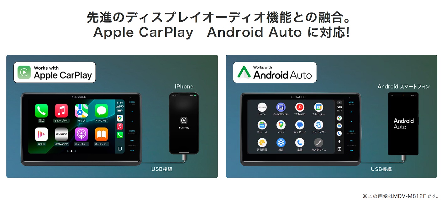 彩速ナビ 【6点セット販売】MDV-M812L+N-BOX用取付キット一式＋連動