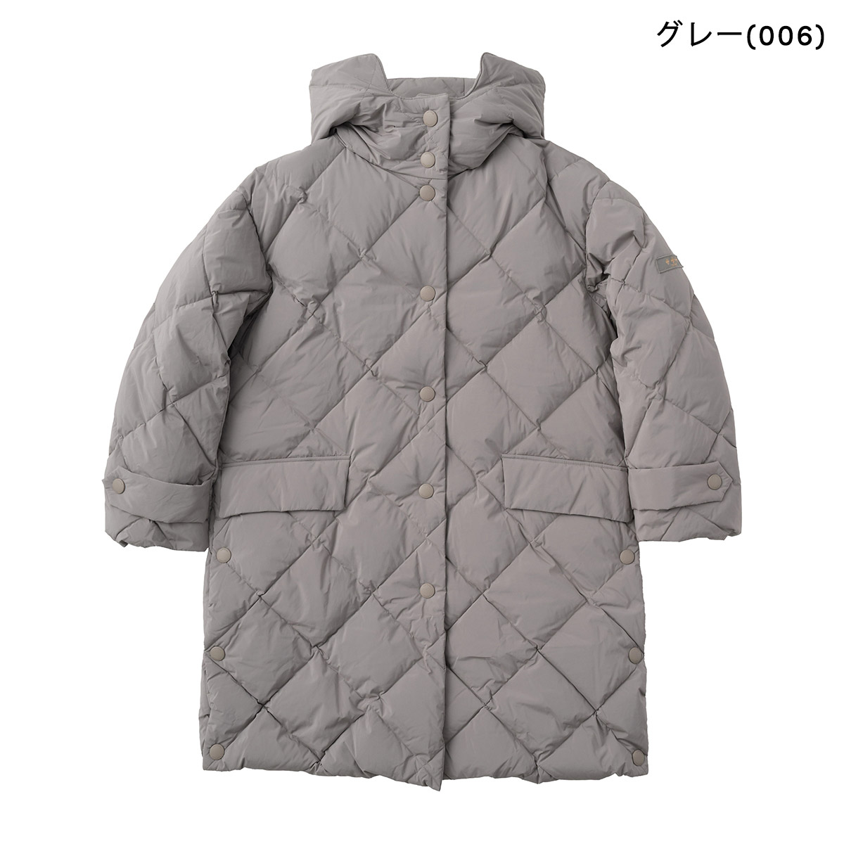 TATRAS Wジャケット　グレー　サイズ1 TATRAS（タトラス） ダウンジャケット 1 グレー レディース : ZOZOTOWN