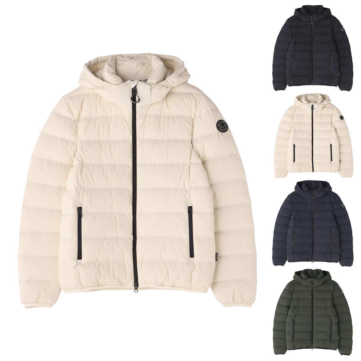 ⭐️Cape Horn ⭐️ダウンジャケット　ケープホーン 46 アイボリー CAPEHORN CAPE HORN ケープホーン ダウンジャケット WILLIAMS