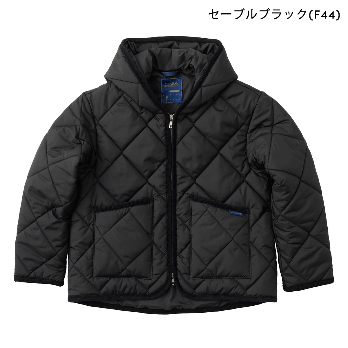 並行輸入 ラベンハム ジャケット ビッグキルト ジップド クレイドン ウィメンズ フード付きジャケット LV10114 | LAVENHAM | 01