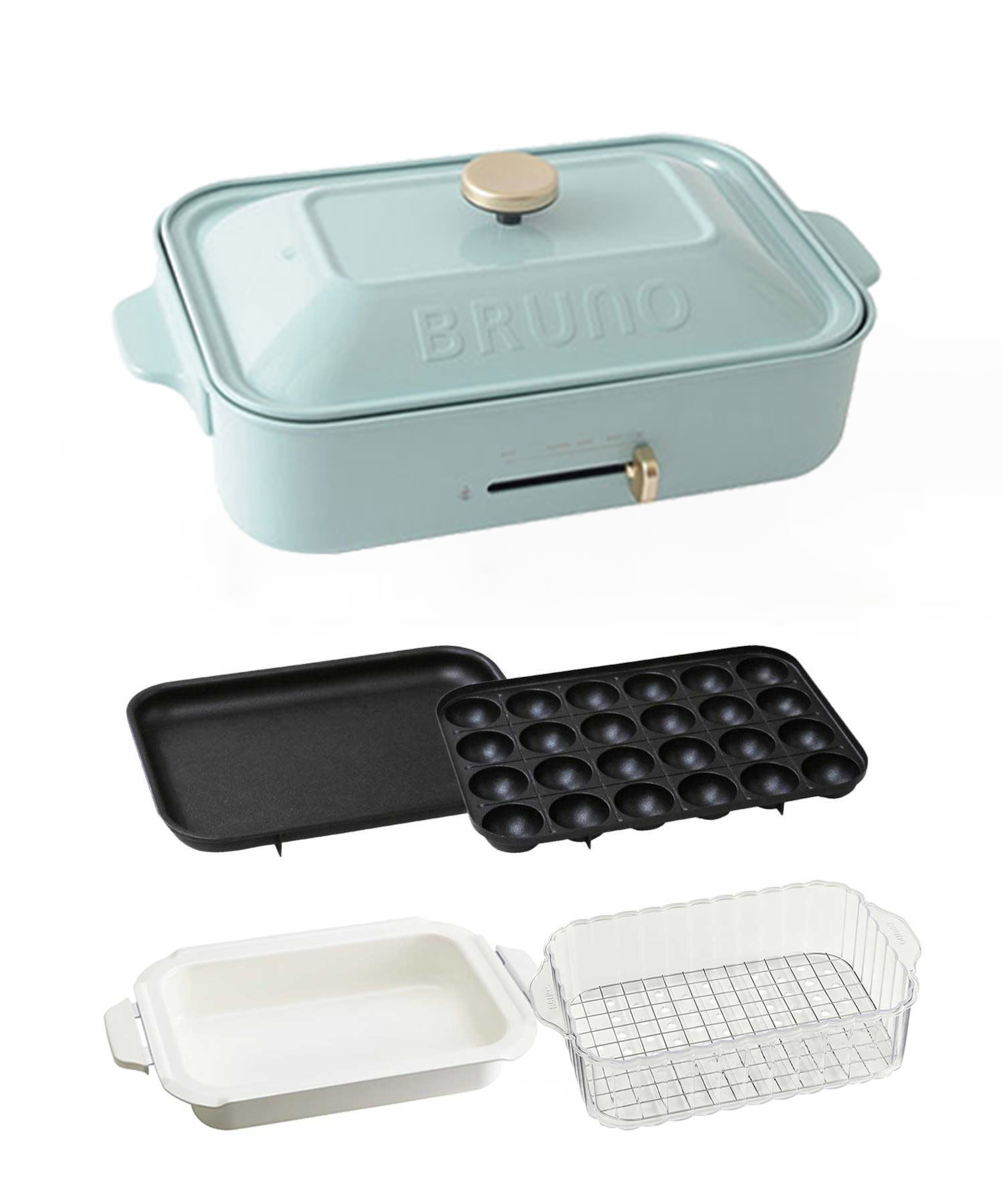 BRUNO（ブルーノ） コンパクトホットプレート セラミックコート鍋