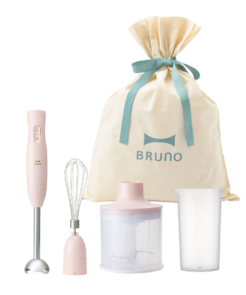 BRUNO（ブルーノ） BRUNO公式 マルチスティックブレンダー2 ギフト巾着