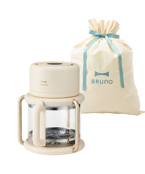 BRUNO（ブルーノ） BRUNO直営店限定 ガラスエアフライヤー ギフト巾着