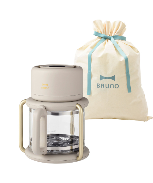 BRUNO（ブルーノ） BRUNO直営店限定 ガラスエアフライヤー ギフト巾着