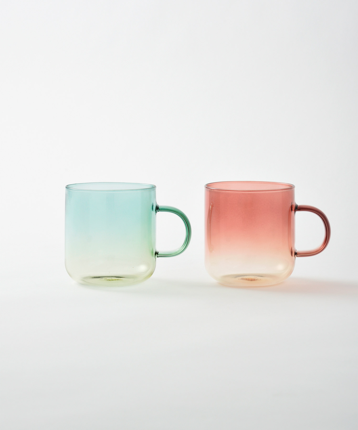 BRUNO 公式 耐熱ガラス sky pattern mug ペア RBHK017 ツートン BRUNO 公式 耐熱ガラス sky pattern mug ペア RBHK017 ツートン