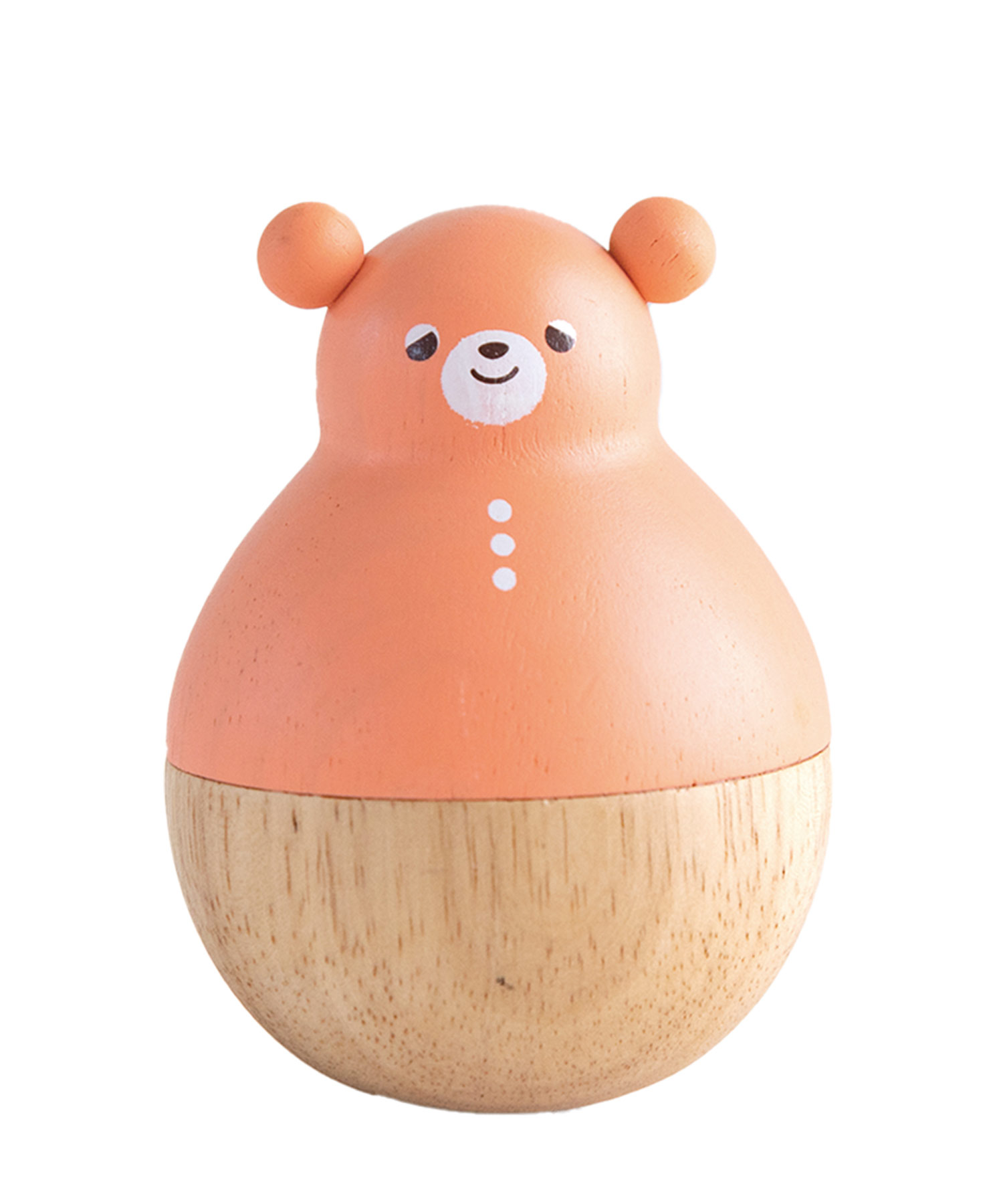 まわるおきあがりこぼし おとぼけテディ おもちゃ ベイビー ベビー