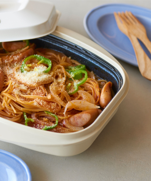 BRUNOレンジメート 電子レンジ調理 焼き魚 グリル料理　ブルーグレー BRUNO（ブルーノ） レンジメートプロ スクエア by BRUNO レンジメイト