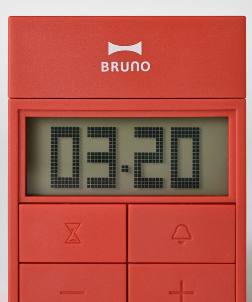 公式 ブルーノ BRUNO キューブタイマークロック 置き時計 卓上 静か 音 ...