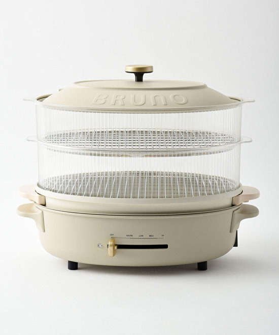 BRUNO（ブルーノ） ホットプレート スチーマー スチーム オーバル