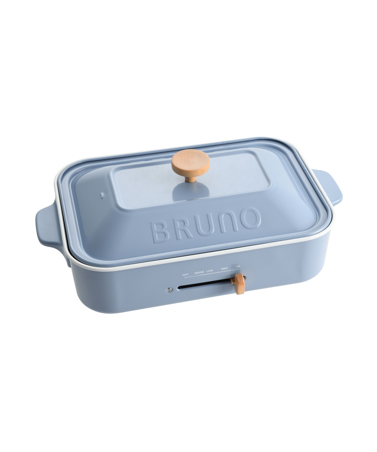 【新品・未開封】BRUNO コンパクトホットプレート ブルーグレー BRUNO（ブルーノ） コンパクトホットプレート 平面プレートのみ
