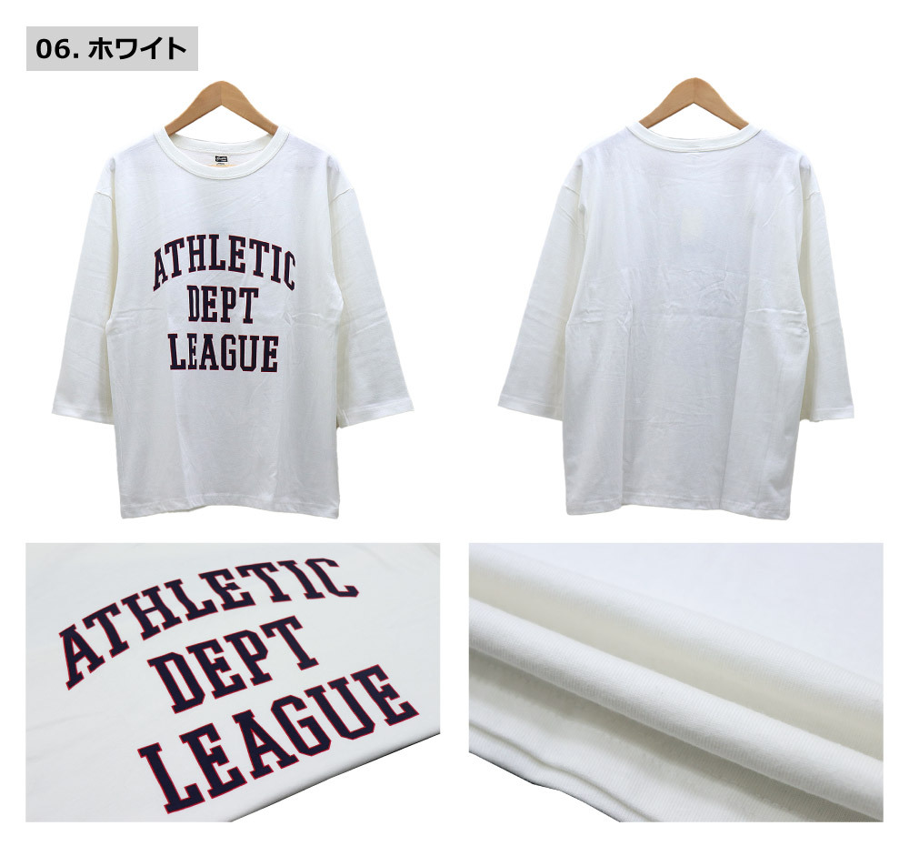 TRAP/U TRAP/U(トラップユー) MENS COLLEGE LOGO PRINT THREE