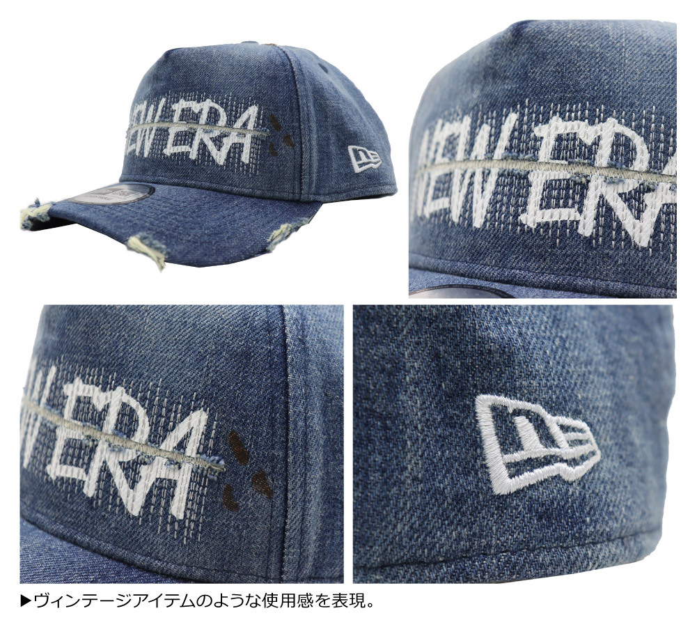 NEW ERA New Era(ニューエラ) 9FORTY A-FRAME DAMEGED DENIM / A