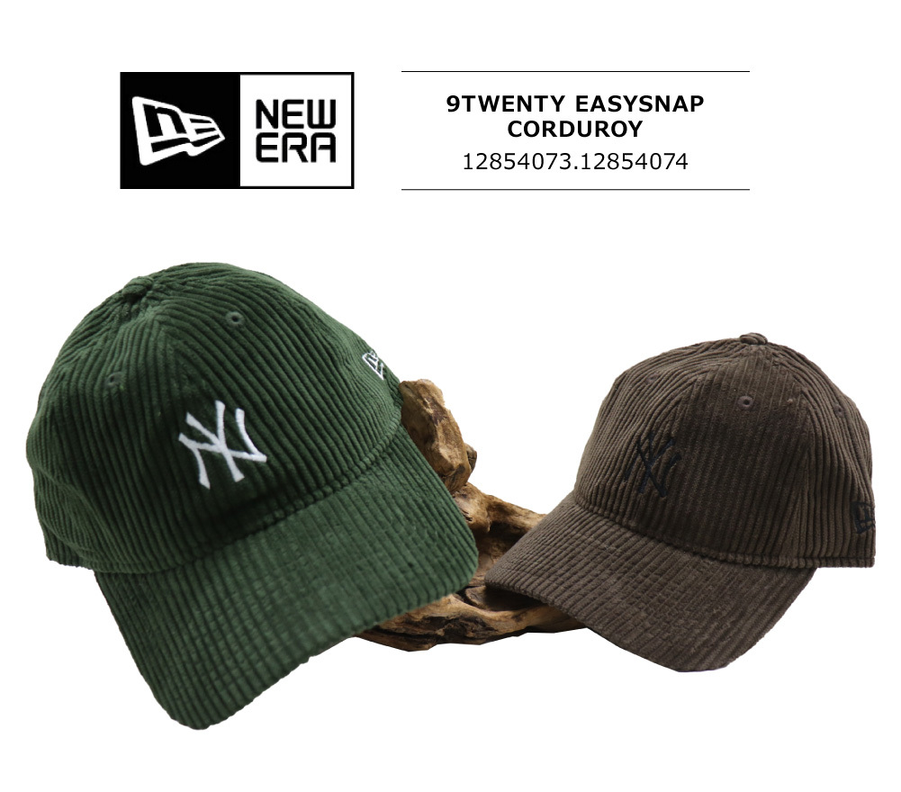 NEW ERA(ニューエラ) 9TWENTY EASYSNAP CORDUROY / 920