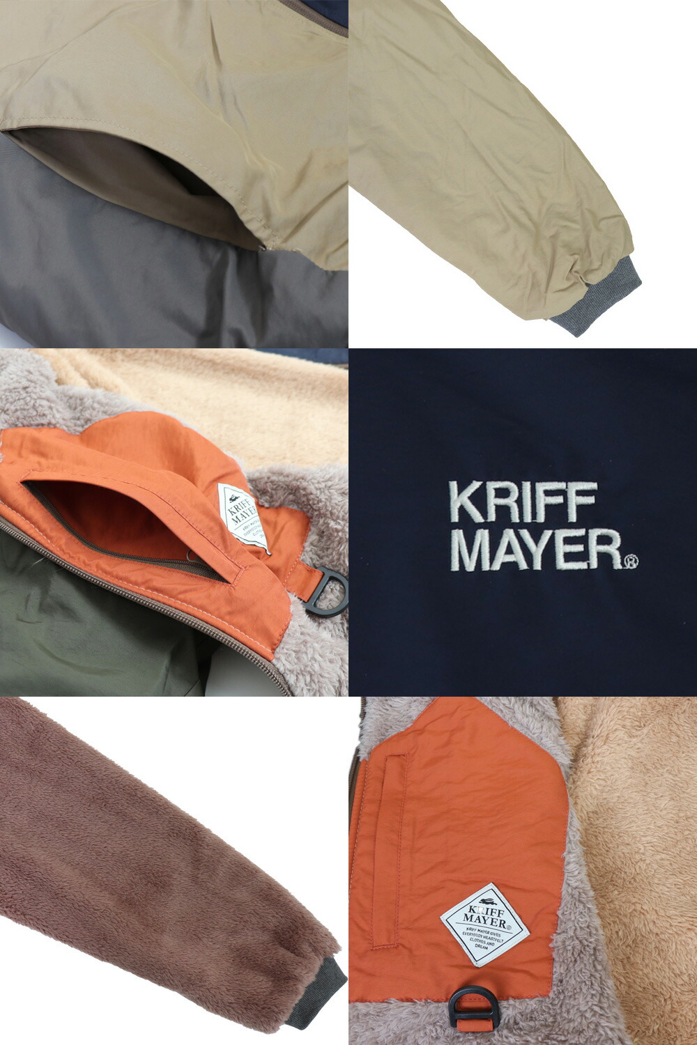 KRIFF MAYER（クリフメイヤー） メンズ アウター ひっくりジャケット