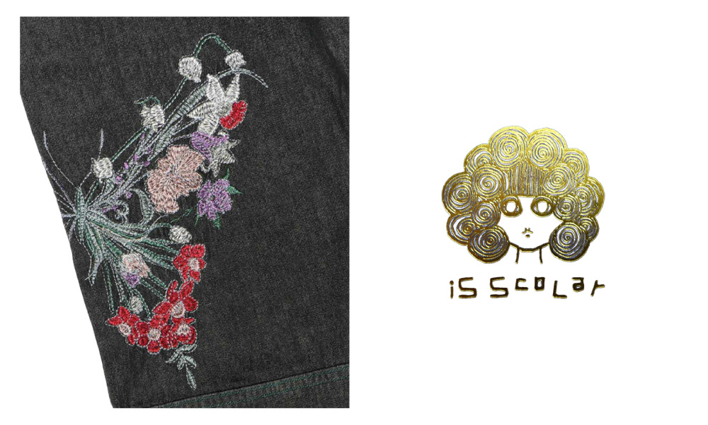 iS ScoLar(イズ スカラー) LADIES BLOUSON / レディース デニム刺繍ブルゾン Gジャン 522072  :522072:REGAS - 通販 - Yahoo!ショッピング