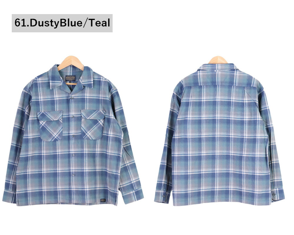 PENDLETON シャツ ペンドルトン チェックシャツ メンズ 長袖 オープン