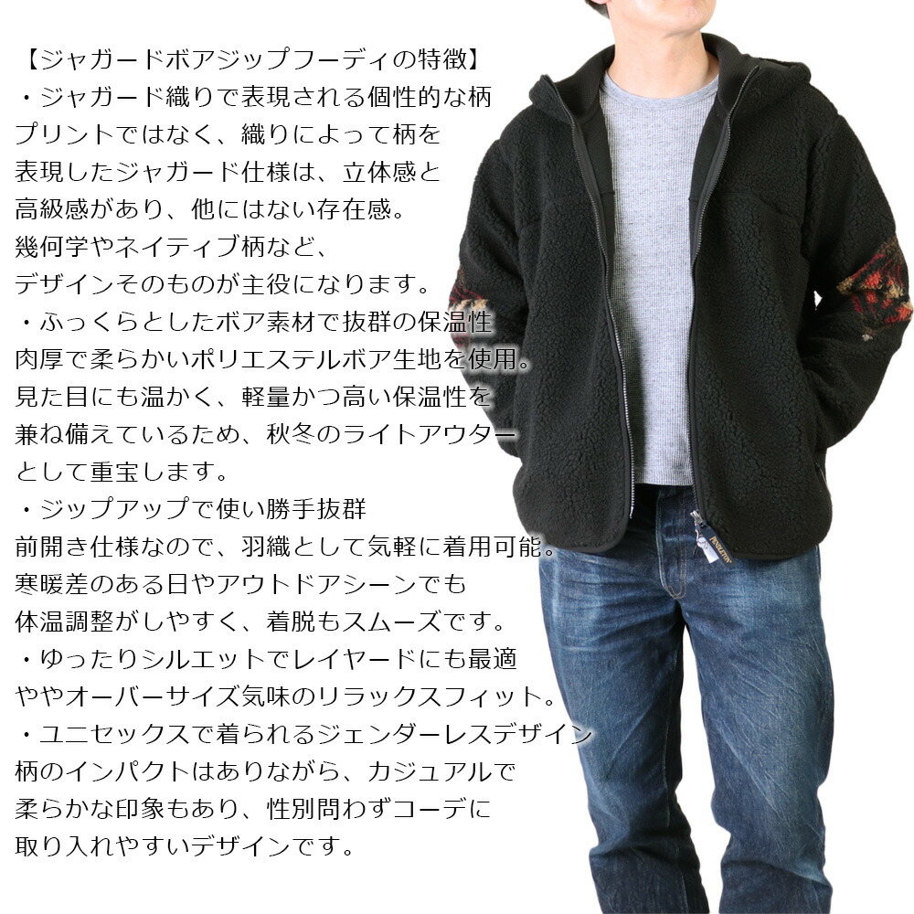 未使用　ネイバーフッド　ペンドルトン　ボアフリースシャツジャケット　サイズＭ PENDLETON（ペンドルトン）の「[PENDLETON/ペンドルトン] ネイティブ柄