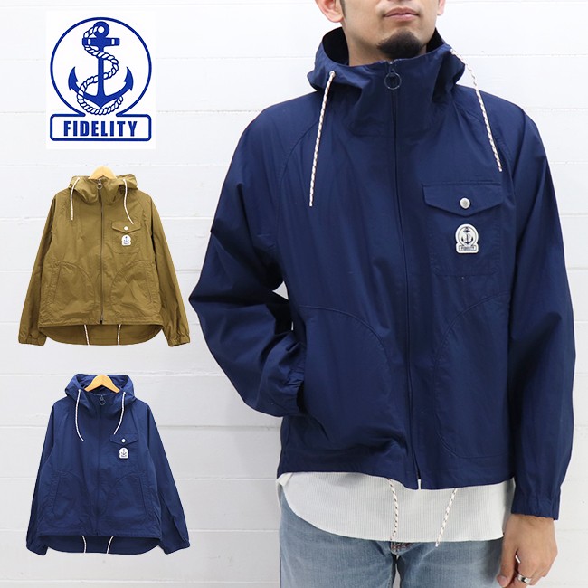 フェデリティー　fidelity ナイロンジャケット　Mサイズ FIDELITY（フェデリティー） ダウンジャケット ダウン PRIMALOFT