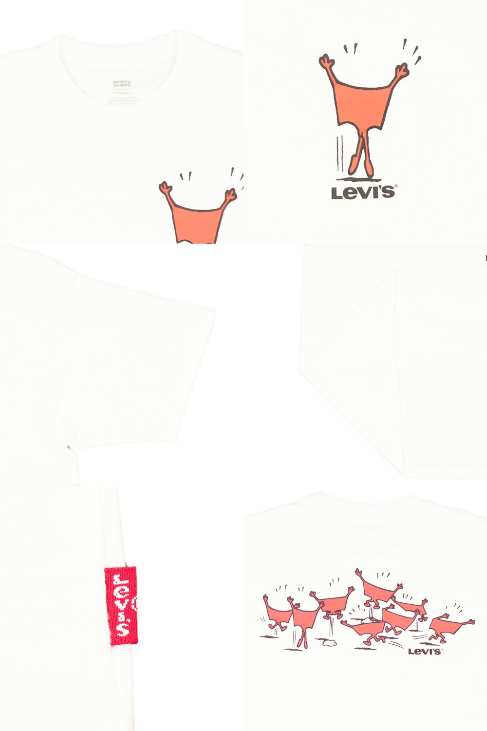 Levis リーバイス Tシャツ メンズ アメカジ ロゴT クルーネック