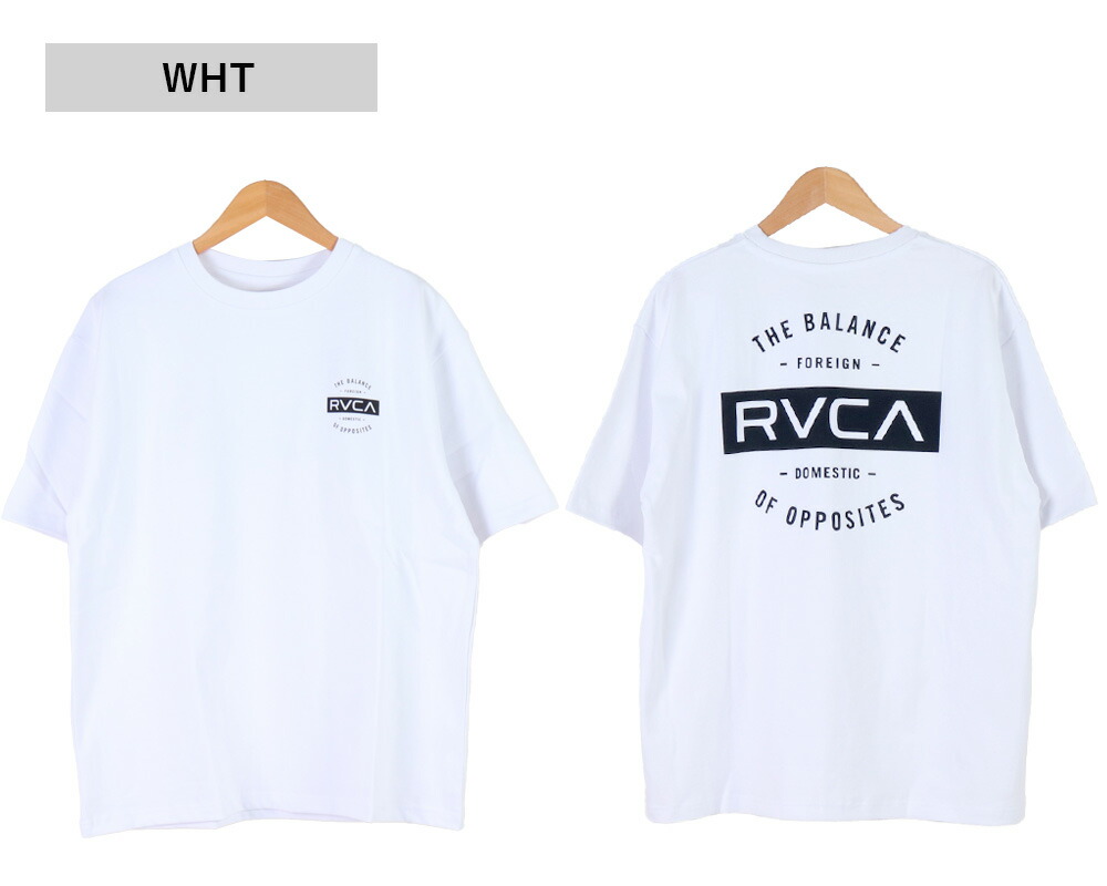 RVCA メンズ Tシャツ ルーカ 半袖 ロゴT TCS SS 新作 2025春夏