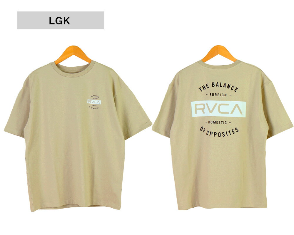 RVCA メンズ Tシャツ ルーカ 半袖 ロゴT TCS SS 新作 2025春夏