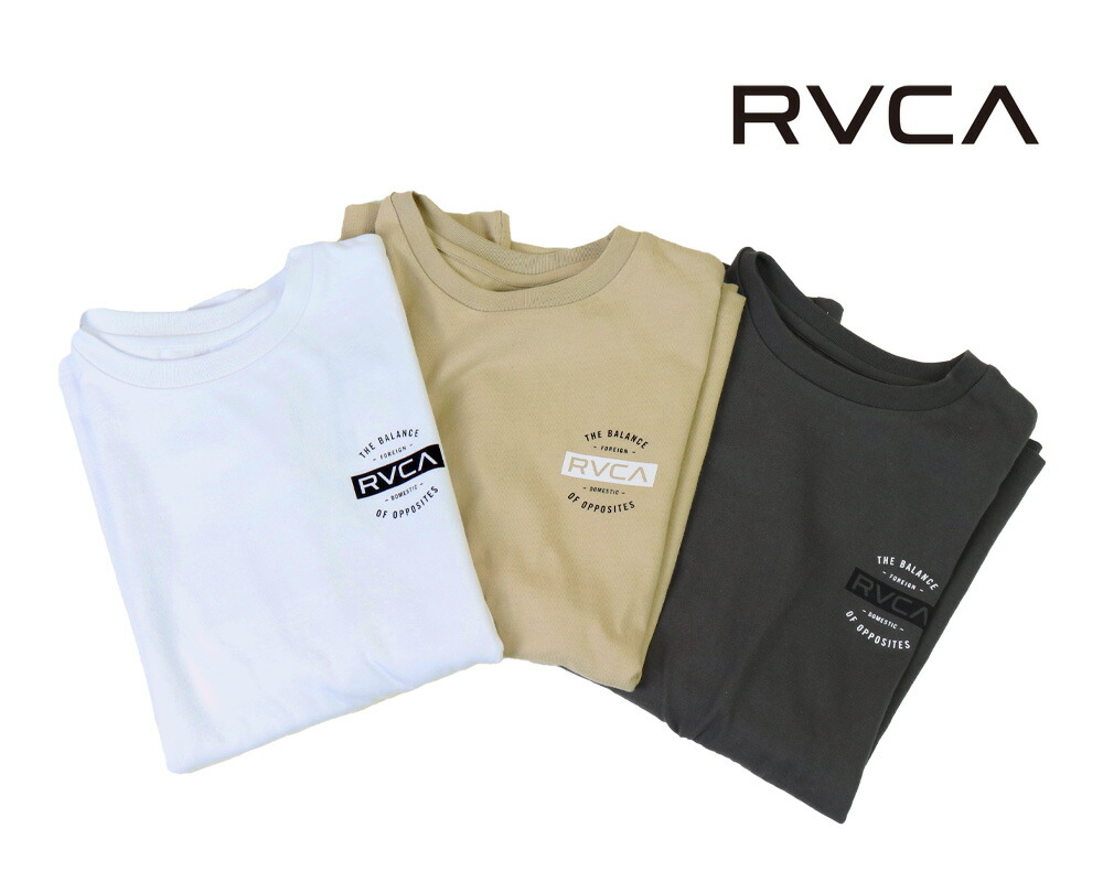 RVCA■ルーカ ロゴ 半袖 TCS SS Tシャツ RVCA メンズ Tシャツ ルーカ 半袖 ロゴT TCS SS 新作 2025春夏
