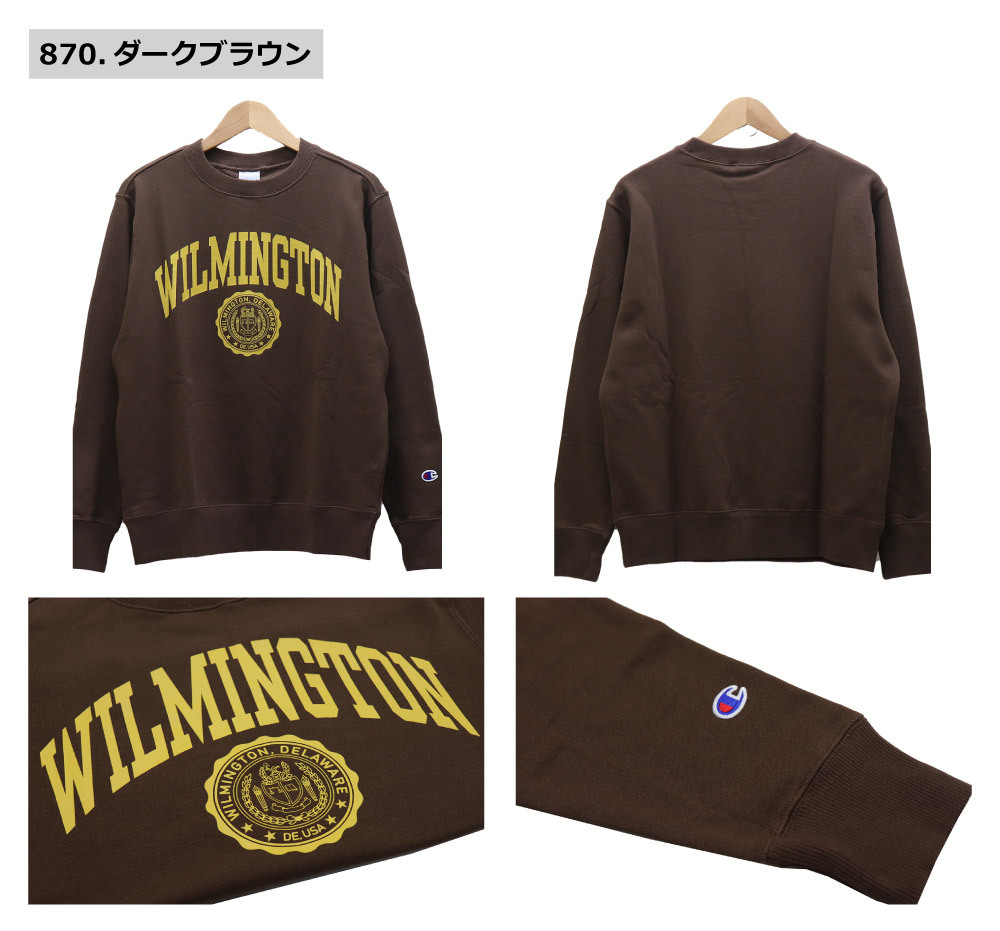 Champion(チャンピオン) MENS COLEEGE LOGO PRINT LONG SLEEVE T-SHIRT Champion(チャンピオン) MENS COLEEGE LOGO PRINT LONG SLEEVE T-SHIRT