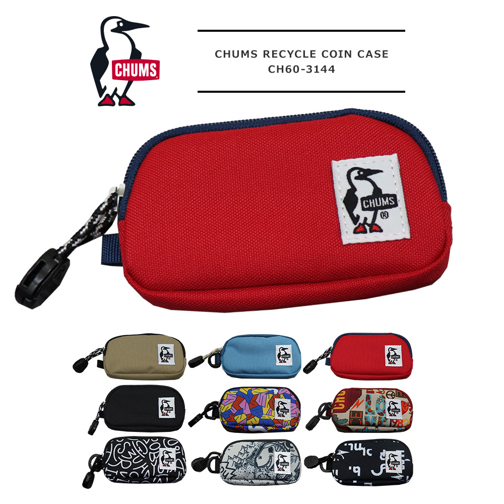 CHUMS(チャムス) RECYCLE COIN CASE / リサイクルコインケース CH60-3144 :ch60-3144:REGAS - 通販  - Yahoo!ショッピング