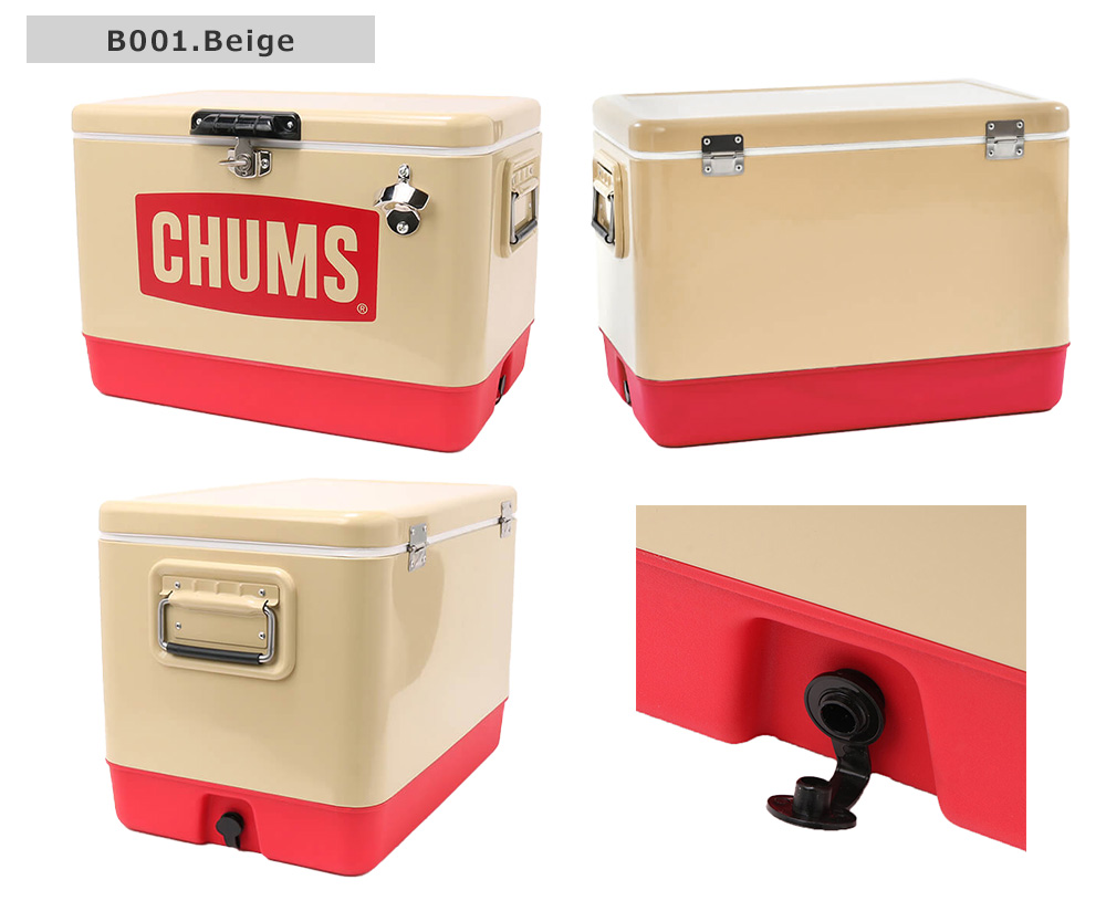 CHUMS(チャムス) STEEL COOLER BOX 54L / スチール クーラーボックス