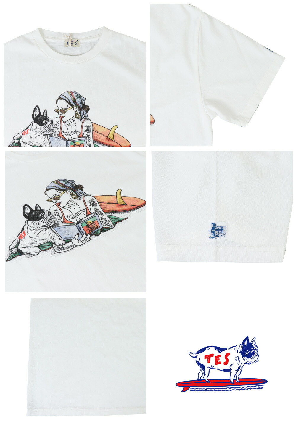 エンドレスサマー Tシャツ The Endless Summer TES メンズ MALIBU GIRL