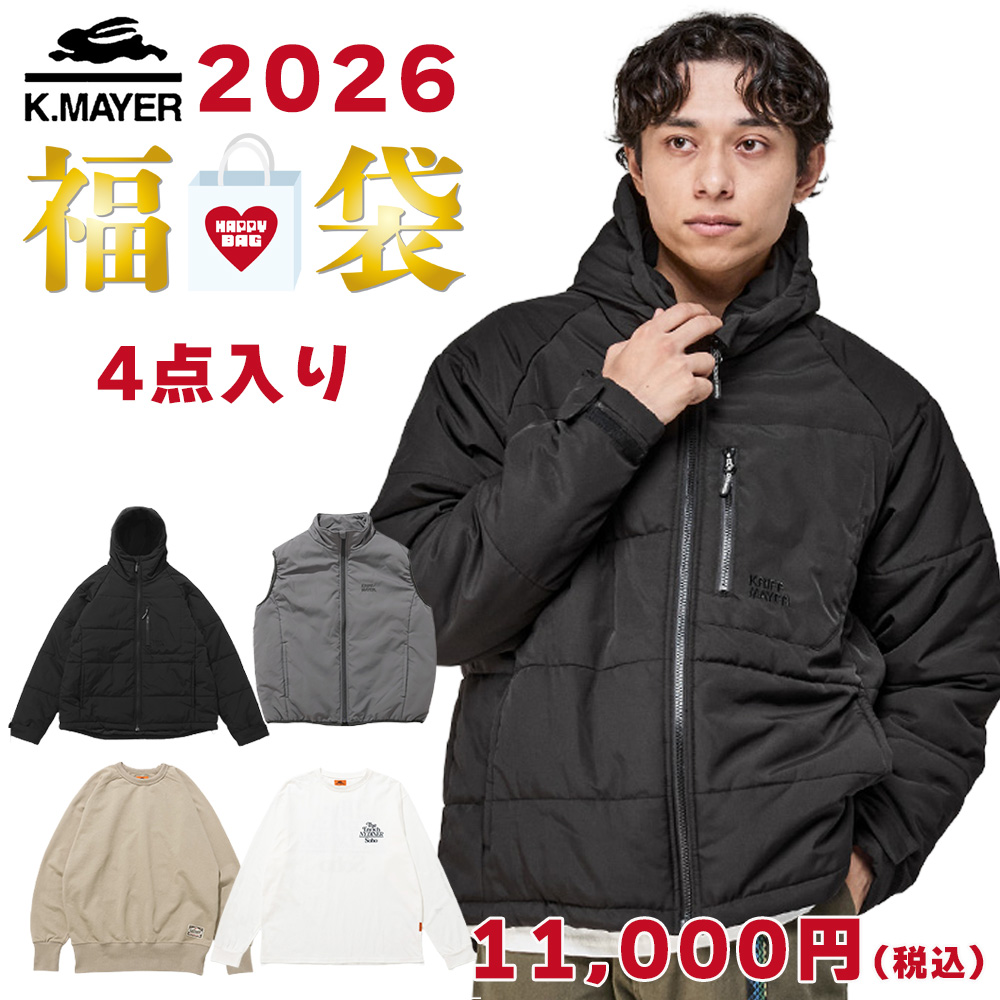 新春2026　ヤマダヤ　福袋　9点セット　アウター　ダウン入　総額約25万円越え KRIFF MAYER（クリフメイヤー） メンズ 福袋 2026年 マウンテン
