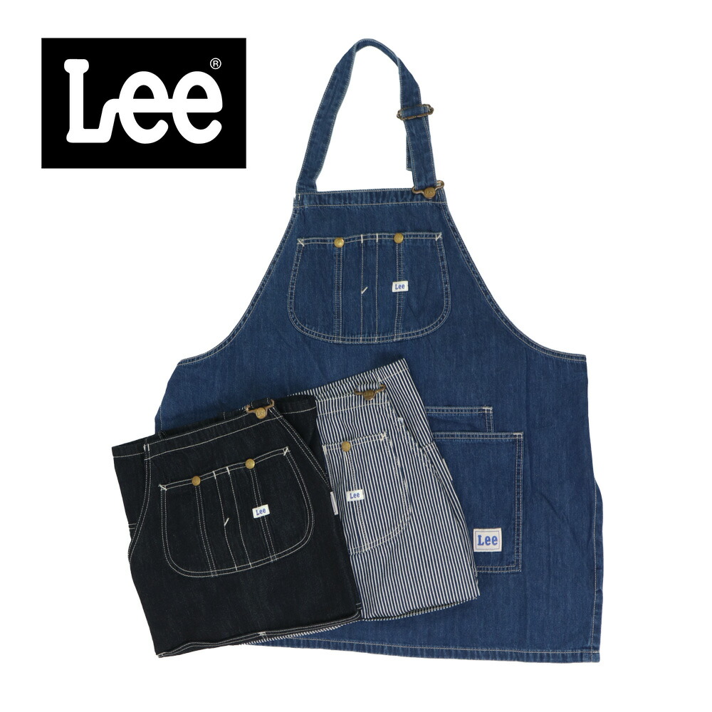 お値下げ】Lee オーバオール風 デニム エプロン - メルカリ