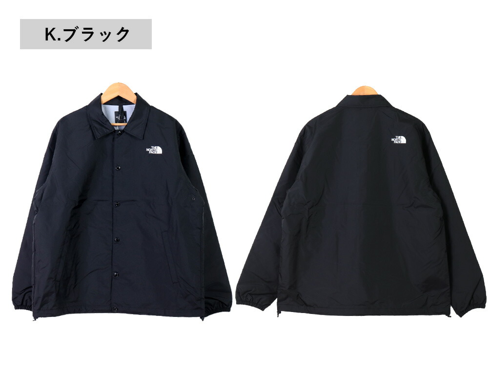 ノースフェイス　コーチジャケット NP72450(ブラック)サイズL ザ・ノース・フェイス（THE NORTH FACE）（メンズ）アウター ザ