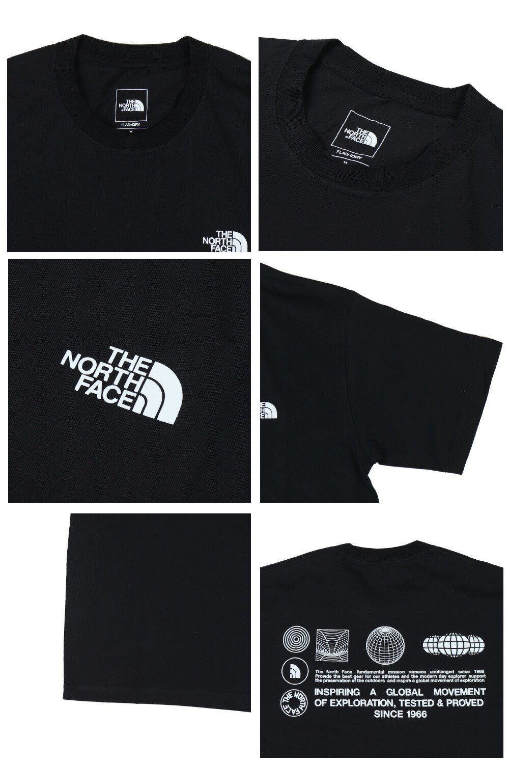 THE NORTH FACE Tシャツ メンズ 半袖 吸汗速乾 ザ・ノース