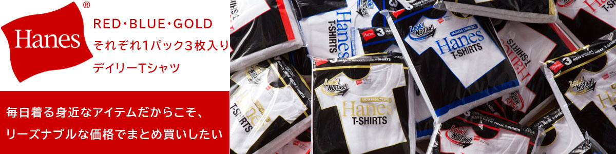 HANES PACK TEE
