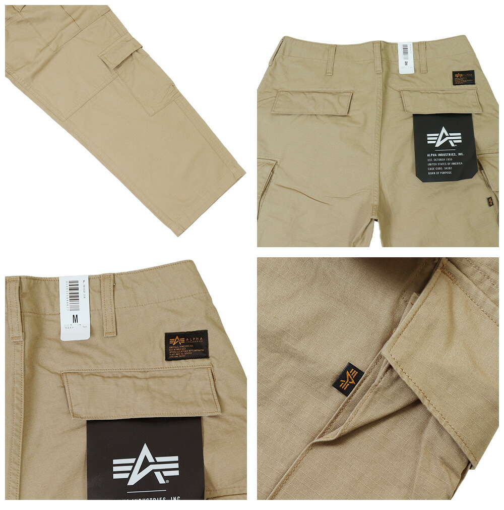 Alpha Industries アルファインダストリーズ ALPHA カーゴパンツ Alpha Industries アルファインダストリーズ ALPHA カーゴパンツ